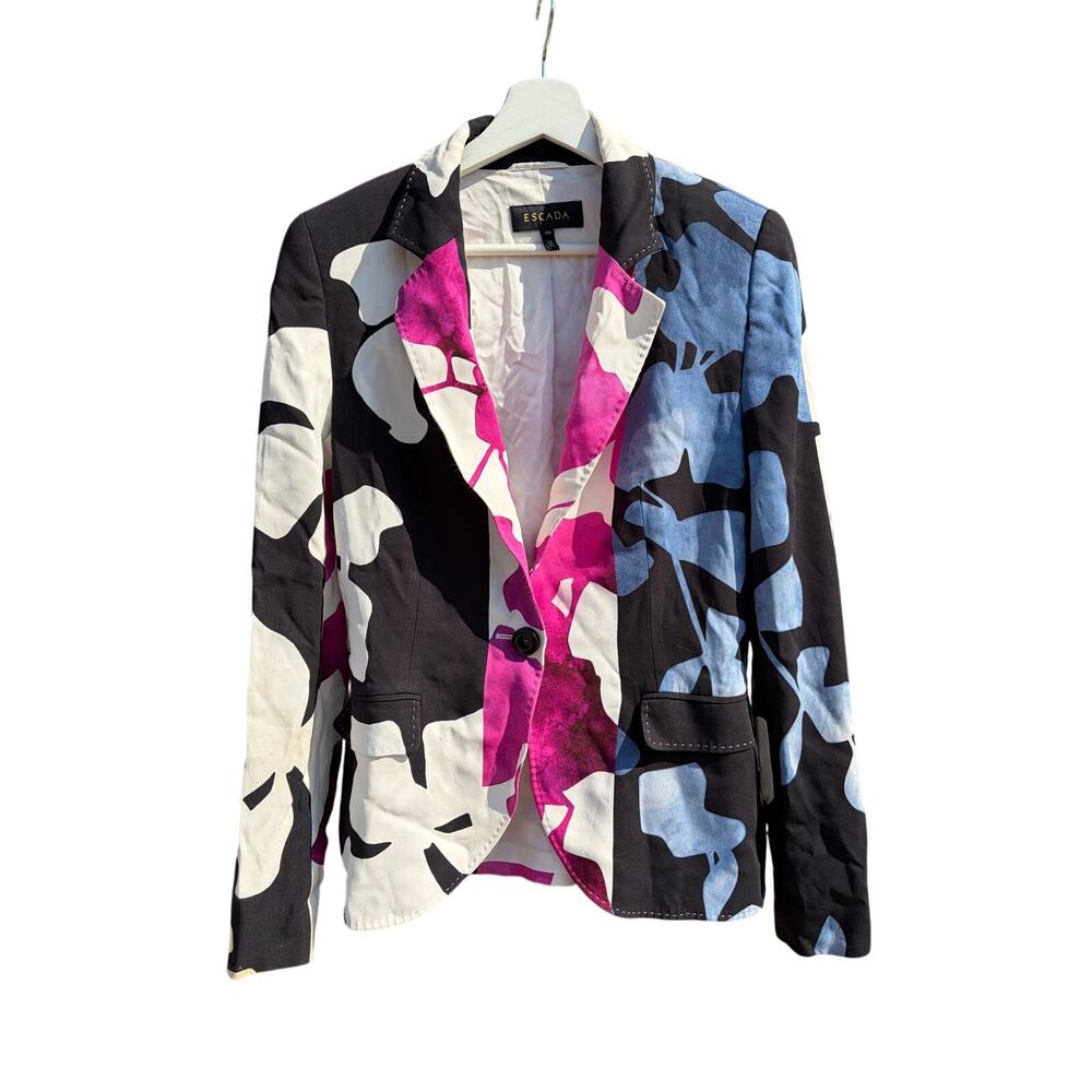Escada vintage Flower Jacket- size 38
